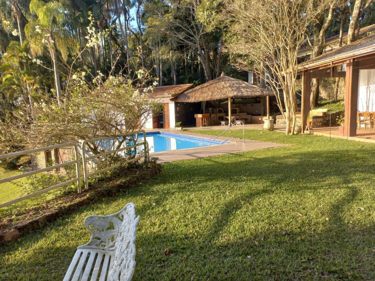 Ibiúna Chacara Em Condominio A Beira Da Represa Para Locacao Familiar المظهر الخارجي الصورة