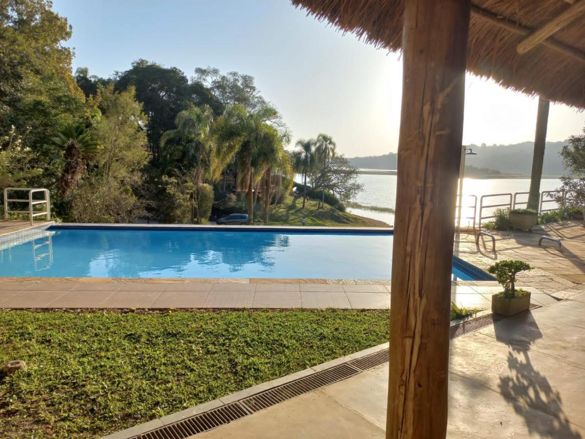 Ibiúna Chacara Em Condominio A Beira Da Represa Para Locacao Familiar المظهر الخارجي الصورة
